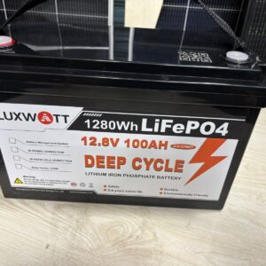 Luxwatt 12V 100Ah Lifepo4 Battery LFF-12100YW