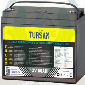Tursan lithium ion battery Solar IPS 12v 50a Battery