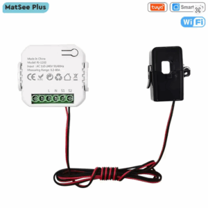 Tuya Smart Life WiFi Digital Energy Meter 80A with CT Clamp